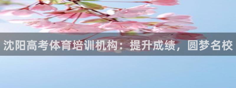 耀世平台代理怎么样：沈阳高考体育培训机构：提升成绩，圆梦名校